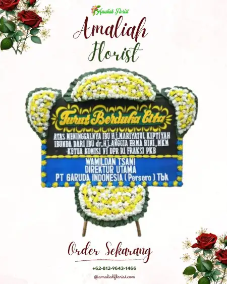 Papan Bunga Duka Legok Suka Maju